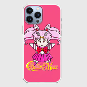 Чехол для iPhone 13 Pro Max с принтом Сейлор Мун в розовом   Sailor Moon в Новосибирске,  |  | Тематика изображения на принте: sailor moon | аниме | банни цукино | вечная сейлор мун | войны в мотросках | луна в мотроске | лунная призма | манга | неокоролева серенити | сейлор космос | сейлор мун | сейлормун | супер 