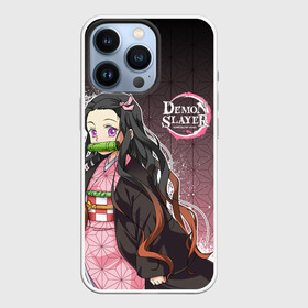 Чехол для iPhone 13 Pro с принтом НЕЗУКО | NEZUKO | SLAYER в Новосибирске,  |  | demon slayer | kimetsu no yaiba | kocho shinobu | nezuko | rdkimnoyai | shinobu | slayer | tanjiro | zenitsu | гию томиока | зенитсу | зенитцу | зеницу | иноске хашибира | клинок рассекающий демонов | незуко | танджиро | шинобу кочо