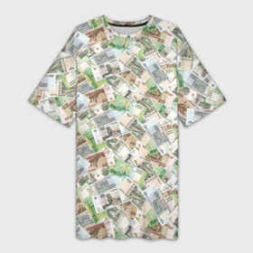 Платье-футболка 3D с принтом Деньги РФ (Рубли) в Новосибирске,  |  | бабки | баксы | банк | банкноты | бизнес | биткоин | богатство | брокер | бумажник | бюджет | валюта | взятка | вор | деньги | доллары | евро | зарплата | золото | казино | капитал | касса | копилка