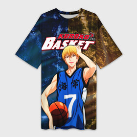 Платье-футболка 3D с принтом Kuroko no Basuke, Рёта Кисе  Kise Ryota в Новосибирске,  |  | basketball | kise ryota | kuroko no basket | kuroko no basuke | kuroko s basketball | ryota kise | аниме баскетбол | баскетбол | баскетбол куроко | кисе рета | куроко | куроку | рета кисе