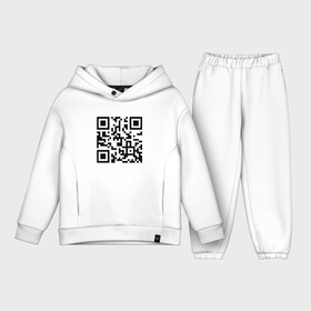 Детский костюм хлопок Oversize с принтом Прощай Америка в Новосибирске,  |  | america | hype | motto | qr code | slogan | usa | америка | девиз | кьюар код | слоган | сша | хайп