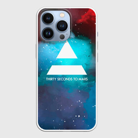 Чехол для iPhone 13 Pro с принтом 30 Seconds to Mars: Звездное небо. в Новосибирске,  |  | 30 seconds to mars | 30 секунд до марса | джаред лето | музыка | рок