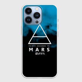 Чехол для iPhone 13 Pro с принтом 30 Seconds to Mars: Голубое небо. в Новосибирске,  |  | 30 seconds to mars | 30 секунд до марса | джаред лето | музыка | рок