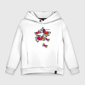 Детское худи Oversize хлопок с принтом Romero Britto: flying hearts в Новосибирске, френч-терри — 70% хлопок, 30% полиэстер. Мягкий теплый начес внутри —100% хлопок | боковые карманы, эластичные манжеты и нижняя кромка, капюшон на магнитной кнопке | autograph | brazilian artist | bright colors | butterflies | cubism | emoji | flying h | graffiti | pop art | автограф | бабочки | бразильский художник | граффити | день святого валентина | кубизм | летящие сердечки | любовь | р