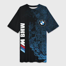 Платье-футболка 3D с принтом BMW M Series  Синий Гранж в Новосибирске,  |  | Тематика изображения на принте: auto | bmw | drift | germany | grunge | logo | m | mercedes | series | авто | автомобиль | бимер | бмв | бумер | бэмер | германия | грандж | гранж | дрифт | лого | логотип | машина | машины | мерс | мерседес | следы | тачка | шины