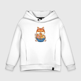 Детское худи Oversize хлопок с принтом Shiba Inu Eating Ramen в Новосибирске, френч-терри — 70% хлопок, 30% полиэстер. Мягкий теплый начес внутри —100% хлопок | боковые карманы, эластичные манжеты и нижняя кромка, капюшон на магнитной кнопке | anime | dog | food | акита | аниме | вкусный | голодный | еда | китай | корея | лапша | милый | мимими | пес | рамен | сиба ину | собака | счастливый | щенок | япония