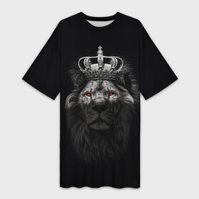 Платье-футболка 3D с принтом Царь Лев в Новосибирске,  |  | animal | beast | cat | fluffy | hunter | lion | lion cub | lion king | mane | predator | red | tail | yellow | большая кошка | грива | животное | зверь | король лев | кот | лев | лёвушка | львенок | охотник | пушистый | хвост | хищник | царь 