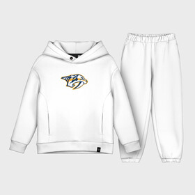 Детский костюм хлопок Oversize с принтом Nashville Predators are Coming Нэшвилл Предаторз в Новосибирске,  |  | hockey | nashville | nashville predators | nhl | predators | usa | нхл | нэшвилл | нэшвилл предаторз | предаторз | спорт | сша | хоккей | шайба