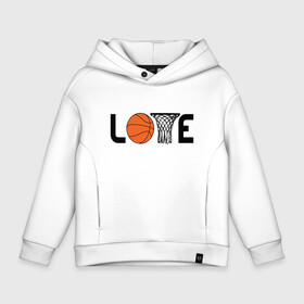 Детское худи Oversize хлопок с принтом Love Game в Новосибирске, френч-терри — 70% хлопок, 30% полиэстер. Мягкий теплый начес внутри —100% хлопок | боковые карманы, эластичные манжеты и нижняя кромка, капюшон на магнитной кнопке | basketball | game | love | nba | slam dunk | sport | баскетбол | баскетболист | игра | мяч | нба | спорт | спортсмен