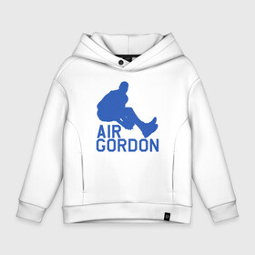 Детское худи Oversize хлопок с принтом Air Gordon в Новосибирске, френч-терри — 70% хлопок, 30% полиэстер. Мягкий теплый начес внутри —100% хлопок | боковые карманы, эластичные манжеты и нижняя кромка, капюшон на магнитной кнопке | basketball | game | gordon | nba | slam dunk | sport | баскетбол | баскетболист | игра | мяч | нба | спорт | спортсмен