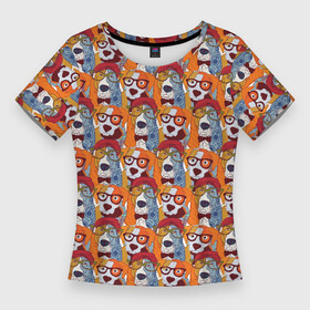 Женская футболка 3D Slim с принтом Собаки Бассет Хаунд в Новосибирске,  |  | animal | dog | hunter | бассет хаунд | год собаки | гончая собака | друг человека | животное | зверь | кинолог | легавая | охотник | пёс | порода собак | собака бассет хаунд | собаковод | четвероногий