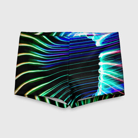 Детские купальные плавки 3D с принтом Portal / Fashion pattern / Neon в Новосибирске, Полиэстер 85%, Спандекс 15% | Слитный крой, подклад по переду изделия, узкие бретели | color | fashion | neon | pattern | portal | мода | неон | портал | узор | цвет