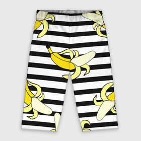 Велосипедки 3D с принтом Banana pattern  Summer в Новосибирске,  |  | banana | fashion | pattern | summer | банан | лето | мода | узор