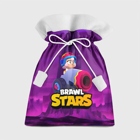 Подарочный 3D мешок с принтом BrawlStars Бонни с пушкой Bonny в Новосибирске, 100% полиэстер | Размер: 29*39 см | boni | bonnie | brawl | brawl stars | brawlstars | brawl_stars | бони | бонни | бравлстарс