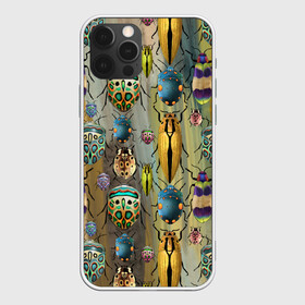 Чехол для iPhone 12 Pro Max с принтом Яркие жуки в Новосибирске, Силикон |  | Тематика изображения на принте: божья коровка | жуки | насекомые | природа | яркие жуки