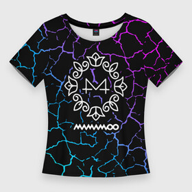 Женская футболка 3D Slim с принтом mamamoo  неоновый трещины в Новосибирске,  |  | 1thek | gogobebe | hallyu | hip | hwasa | k pop | korean music | loen | mamamoo | mnet | moonbyul | music | mv | new | solar | song | teaser | wheein