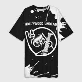 Платье-футболка 3D с принтом Hollywood Undead  КОТ  Краска в Новосибирске,  |  | Тематика изображения на принте: band | hollywood | hollywood undead | metal | paint | rock | undead | андед | брызги | голивуд | группа | кот | краска | рок