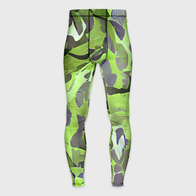 Мужские тайтсы 3D с принтом Green breeze в Новосибирске,  |  | art | camouflage | colors | gray | green | military | pattern | soldier | war | военный | зеленый | камуфляж | маскировка | паттерн | серый | солдат | узор