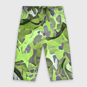 Велосипедки 3D с принтом Green breeze в Новосибирске,  |  | Тематика изображения на принте: art | camouflage | colors | gray | green | military | pattern | soldier | war | военный | зеленый | камуфляж | маскировка | паттерн | серый | солдат | узор