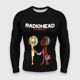 Мужской рашгард 3D с принтом Radiohead The BEST в Новосибирске,  |  | radio head | radiohead | thom yorke | одержимый чем то | радио хед | радиохед | радиохэд | рок | рок группа | том йорк | томас эдвард йорк | фанат