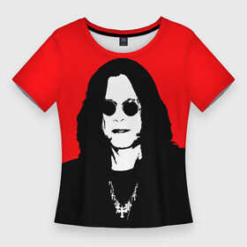 Женская футболка 3D Slim с принтом OZZY OSBOURNE  ОЗЗИ ОСБОРН в Новосибирске,  |  | music | ozborn | ozzy | ozzy osbourne | rock | музыка | озборн | оззи | оззи осборн | ози | осборн | рок