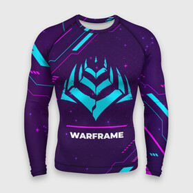 Мужской рашгард 3D с принтом Warframe Gaming Neon в Новосибирске,  |  | logo | neon | paint | warframe | брызги | варфрейм | игра | игры | краска | лого | логотип | неон | символ