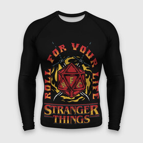 Мужской рашгард 3D с принтом HFC  STRANGER THINGS в Новосибирске,  |  | 11 | club | dont | dragons | dungeons | friends | hellfire | hfc | lie | netflix | st | stranger | the | things | vecna | ад | адский | адское | векна | драконы | и | изнанка | огонь | оди | одиннадцать | очень | пламя | подземелья | странные