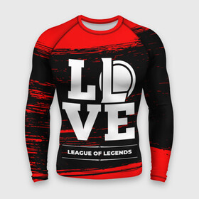 Мужской рашгард 3D с принтом League of Legends Love Классика в Новосибирске,  |  | league | league of legends | legends | logo | love | игра | игры | краска | легенд | лиг оф ледженс | лига | лого | логотип | символ