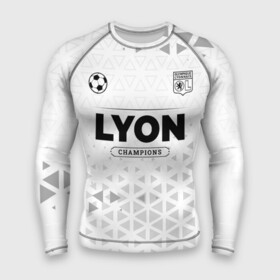 Мужской рашгард 3D с принтом Lyon Champions Униформа в Новосибирске,  |  | club | football | logo | lyon | lyonnais | olympique | клуб | лион | лого | мрамор | мяч | символ | спорт | трещины | форма | футбол | футболист | футболисты | футбольный