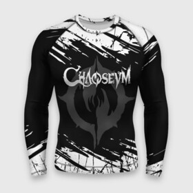 Мужской рашгард 3D с принтом Chaoseum  Logo  Grunge в Новосибирске,  |  | chaoseum | emblem | grunge | logo | music | rock | гранж | лого | логотип | музыка | рок | чаосеум | эмблема