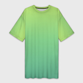 Платье-футболка 3D с принтом Shades of Green  GRADIENT в Новосибирске,  |  | абстракция | амбре | без дизайна | градиент | градиент и ничего лишнего | градиенты | зеленая | зеленое | зеленый | летний зеленый цвет | на весну | на каждый день | на лето | оттенки зеленого