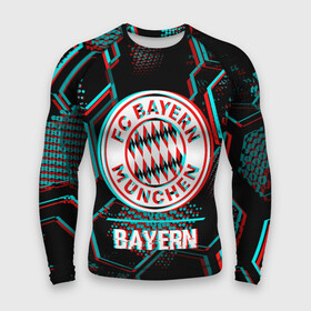 Мужской рашгард 3D с принтом Bayern FC в стиле Glitch на темном фоне в Новосибирске,  |  | bayern | club | fc | football | glitch | logo | munchen | баерн | глитч | клуб | лого | мюнхен | мяч | символ | спорт | футбол | футболист | футболисты | футбольный