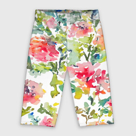 Велосипедки 3D с принтом Floral pattern  Watercolour  Summer в Новосибирске,  |  | abstraction | fashion | flowers | pattern | summer | watercolour | абстракция | акварель | лето | мода | узор | цветы