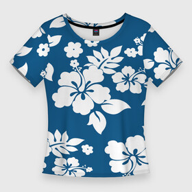 Женская футболка 3D Slim с принтом Цветочный паттерн  Минимализм в Новосибирске,  |  | flower | leaf | minimalism | pattern | petal | лепесток | лист | минимализм | мода | узор | цветы