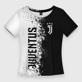 Женская футболка 3D Slim с принтом Juventus  ювентус 2019 в Новосибирске,  |  | cristiano ronaldo | juventus | juventus atletico) | атлетико ювентус | из категории: футбол | криштиану роналд | мадрид ювентус | наполи ювентус | подкатегория: ювентус | ювентус 12 | ювентус 2019