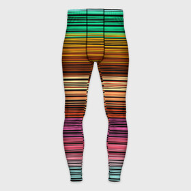 Мужские тайтсы 3D с принтом Multicolored thin stripes Разноцветные полосы в Новосибирске,  |  | multicolored | striped pattern | thin stripes | линии | полосатый узор | разноцветные полосы | разноцветный