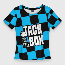 Женская футболка 3D Slim с принтом Jack in the box(J  HOPE) в Новосибирске,  |  | army | bangtan | bangtanboys | box | bts | hobi | hoseok | jack | jhope | kpop | бантан бойс | бантаны | бтс | хоби | хосок