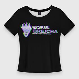 Женская футболка 3D Slim с принтом Boris Brejcha Glitch в Новосибирске,  |  | boris brecha | boris brejcha | brecha | brejcha | dj | борис брежша | борис брейча | борис брейша | борис бреча | брежча | брейча | брейша | бреча | музыка | техно
