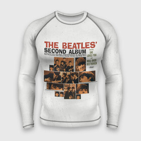 Мужской рашгард 3D с принтом The Beatles Second Album в Новосибирске,  |  | beatles | the beatles | бителз | бителс | битлз | битлс | битлы | группа | джон леннон | джордж харрисон | жуки | зе | ливерпульская четвёрка | мерсибит | пол маккартни | поп | ринго старр | рок