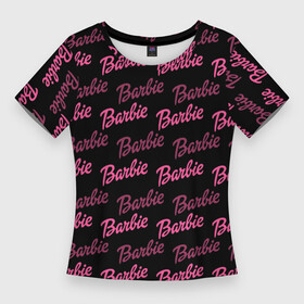 Женская футболка 3D Slim с принтом Barbie  Барби в Новосибирске,  |  | Тематика изображения на принте: barbara | barbie | teenage fashion model | барби | брбара миллисент рбертс | детская игрушка | кен и барби | кукла