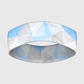 Повязка на голову 3D с принтом Исчезающие серо голубые полигоны в Новосибирске,  |  | abstract | combine | geometric | light | polygonal | polygons | shapes | solid | triangles | white gray blue | абстрактный | геометрический | комбинированный | многоугольники | однотонный | полигональный | светлый | серый |