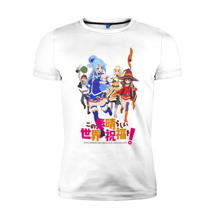 Мужская футболка премиум KonoSuba фото