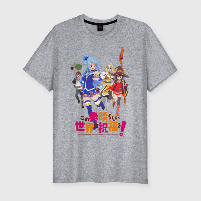 Мужская футболка премиум KonoSuba фото