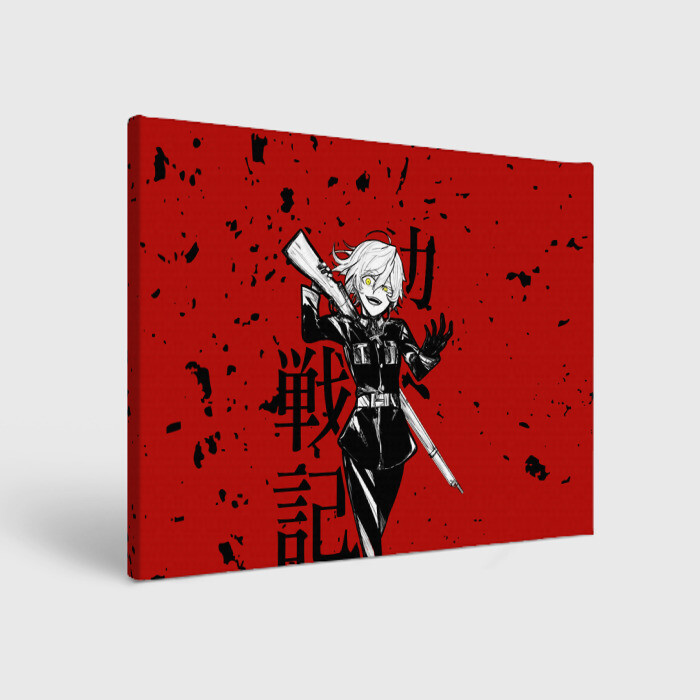 Холст прямоугольный Дьявол фото