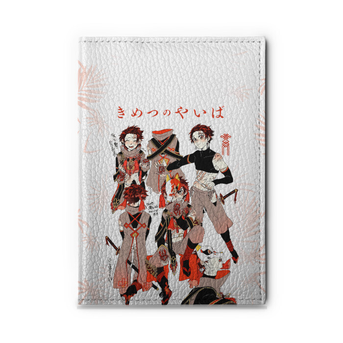 Обложка для автодокументов Образы Танджиро Kimetsu no Yaiba фото