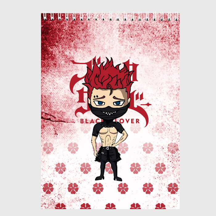 Скетчбук Зора Идеаре Чёрный клевер фото